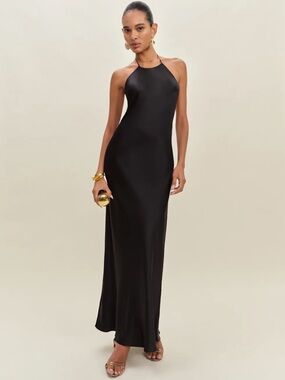 Reformation Jeany Silk Dress